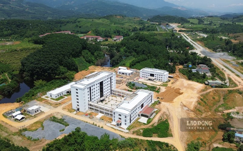 Overview of the old Bat Xat District General Hospital, Lao Cai Province. Photo: Dinh Dai