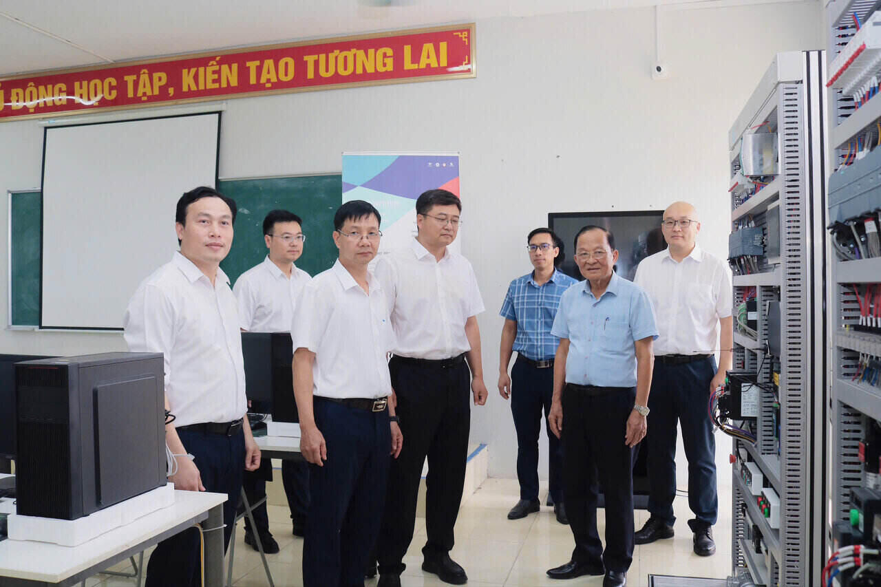 Dai hoc Thanh Dong (Hai Phong) day manh hop tac quoc te voi Dai hoc Lieu Ninh (Trung Quoc). Anh: Mai Huong 