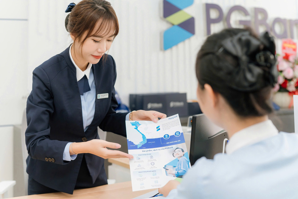 PGBank's pre-tax profit in the first 6 months of 2025 increased by nearly 35% over the same period in 2024. Photo: Provided by the enterprise