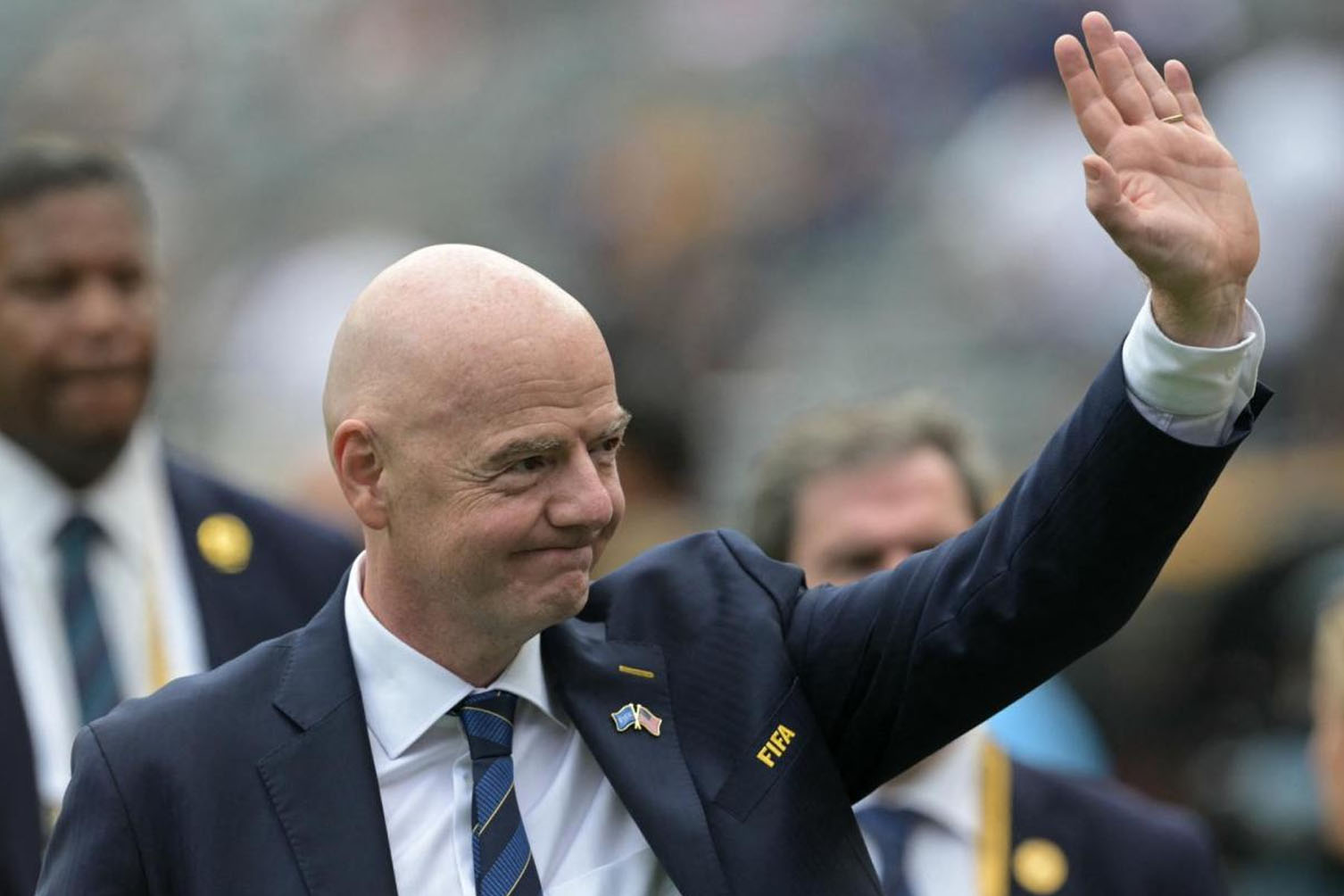 Gianni Infantino rat tu hao ve FIFA Club World Cup 2025. Anh: AFP