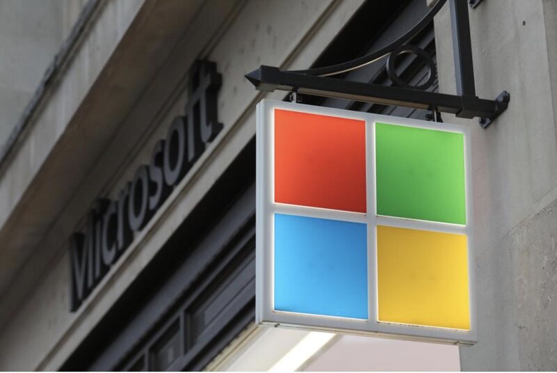 Microsoft's logo. Photo: Xinhua