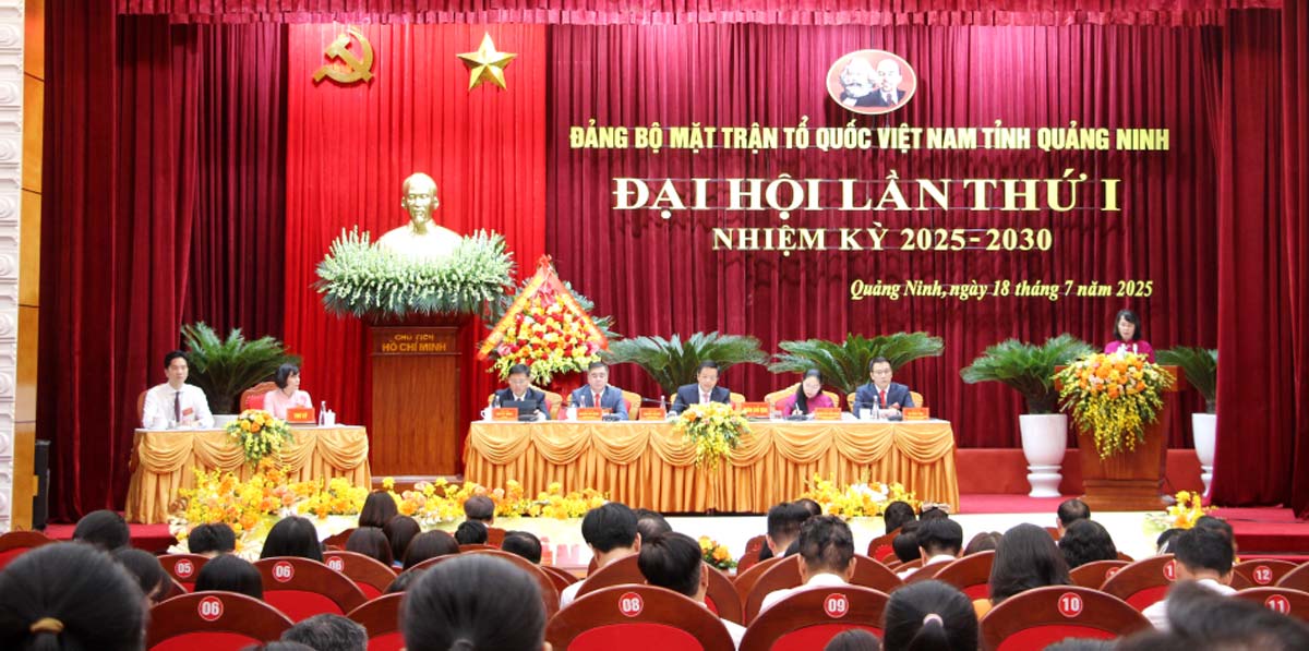 Paisaje del Congreso. Foto: Quang Ninh Centro de comunicacion provincial