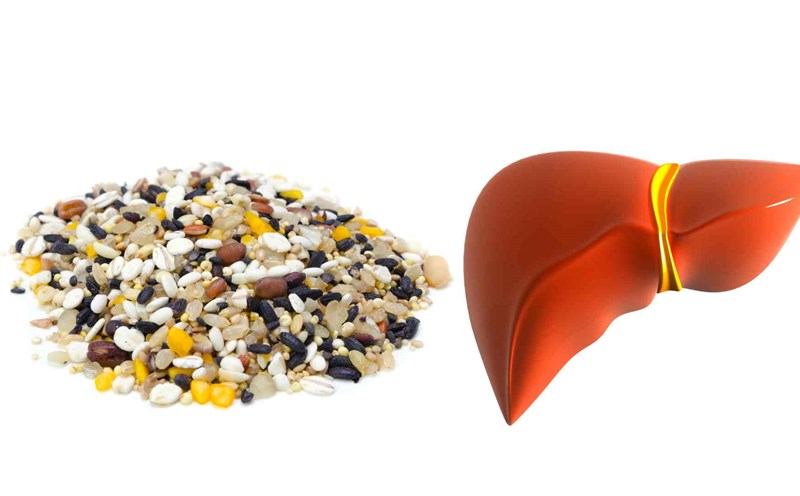 Raw cereals are beneficial for the liver. Graphics: Ha May