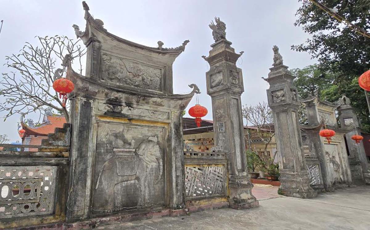 National historical and cultural relic of Bao Quoc pagoda in Ngu Thien commune, Hung Yen province. Photo: Trung Du