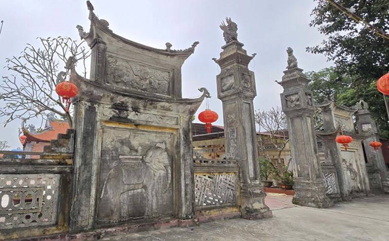 National historical and cultural relic of Bao Quoc pagoda in Ngu Thien commune, Hung Yen province. Photo: Trung Du