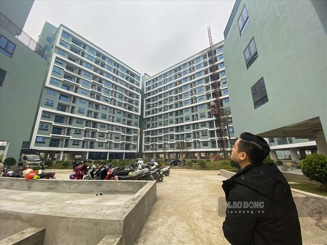 Prices of many apartments in suburban areas of Hanoi are at a high level. Photo: Phan Anh
