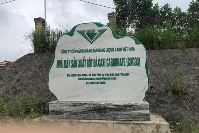 Cong ty Co phan khoang san Nang luong xanh Viet Nam bi UBND tinh Lao Cai xu phat 320 trieu dong. Anh: Cong thong tin Lao Cai