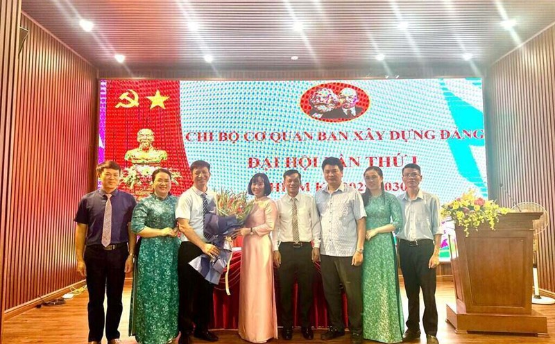 Party cells in Tu Minh ward, Hai Phong city successfully organized the first congress. Photo: Tu Minh Ward