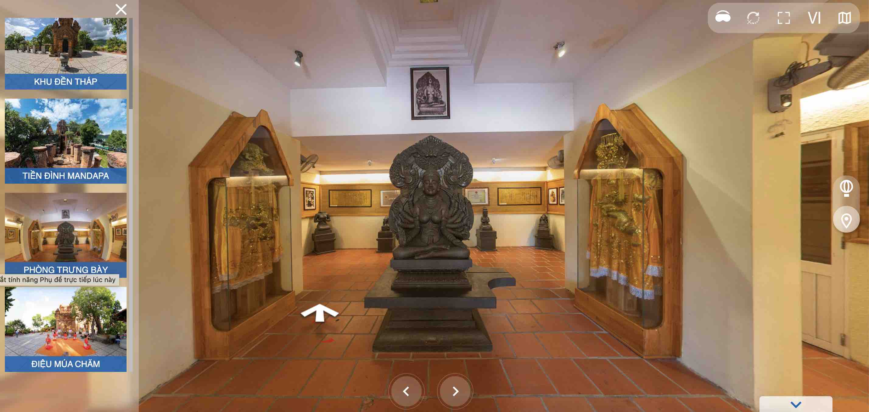 Hinh anh ung dung phuc vu du khach tham quan Thap Ba Ponagar https://vr360.com.vn/projects/ponagar-nhatrang/. Anh: Huu Long