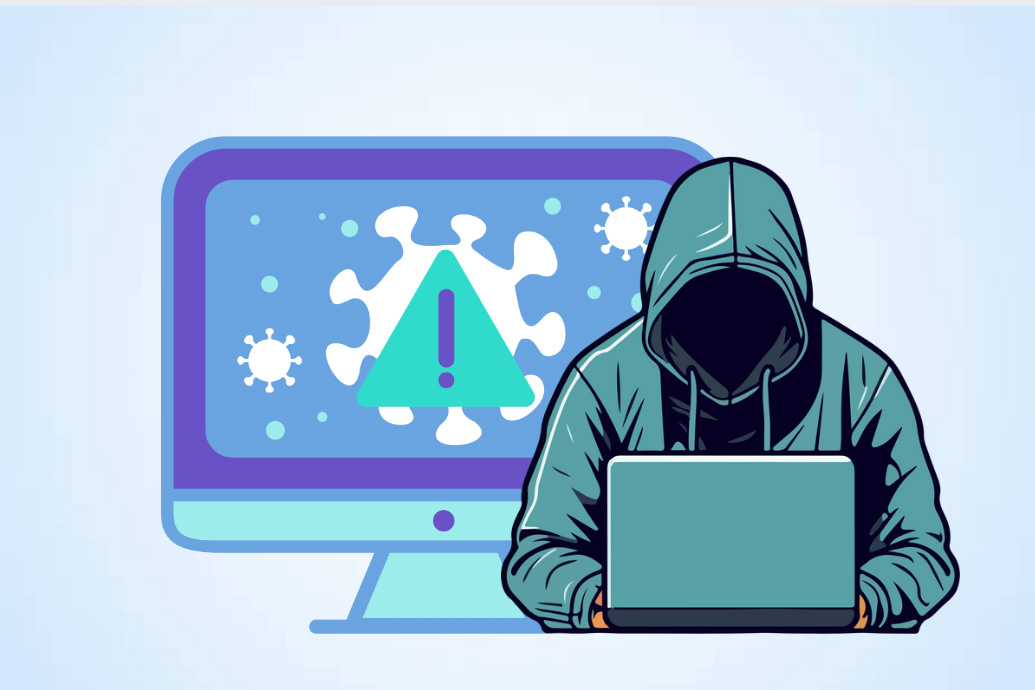 Loss of personal data due to computer viruses. Graphics: Thien Nhan