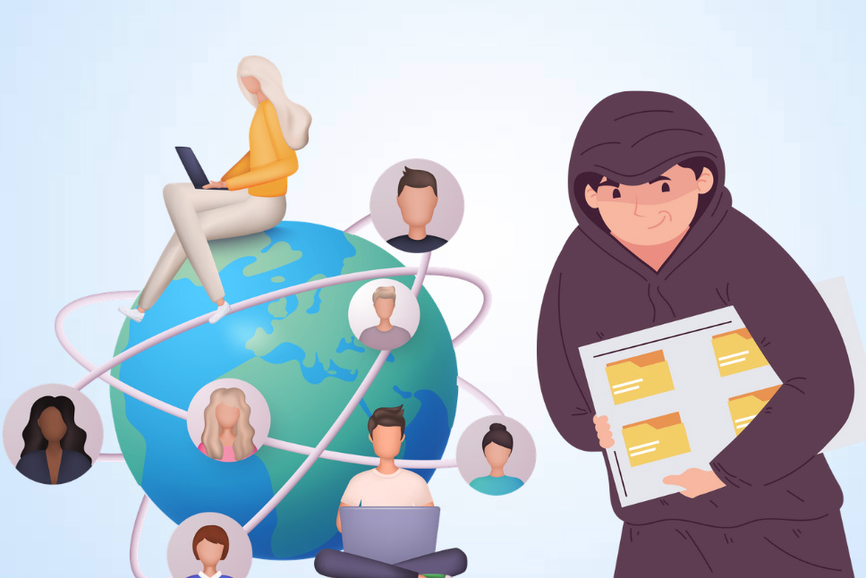 How to protect personal data when participating in social networking groups. Graphics: Thien Nhan