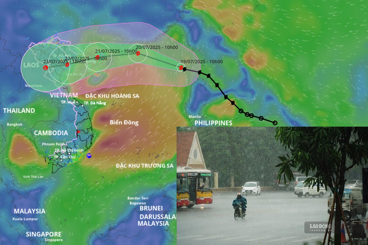 台風3号は急速に勢力を増し、激しい大雨を引き起こす時期を予測