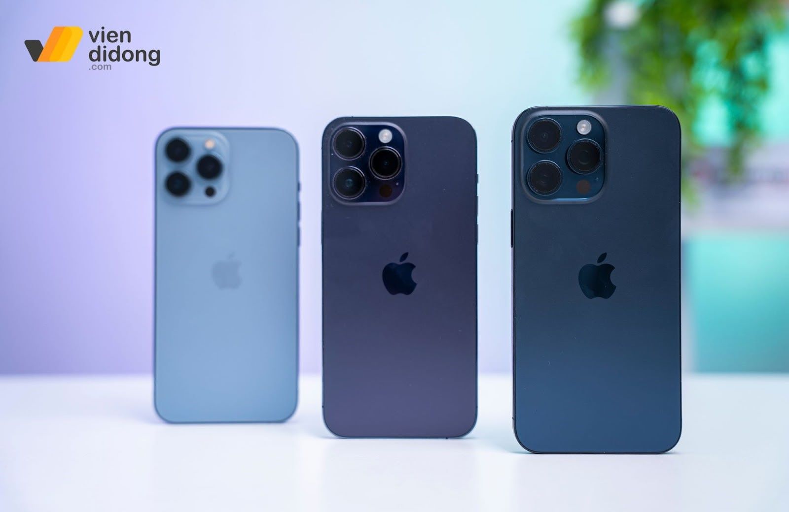 The Like New high-end iPhone line is being sought after by customers, with many iPhone 14 series, iPhone 15 series... having good prices. Photo: Institute of Di Dong