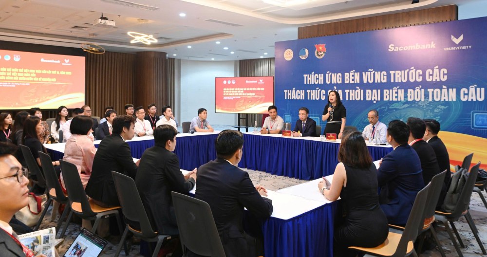 Thu truong Bo Ngoai giao Le Thi Thu Hang de xuat khong gioi han “tran luong” de thu hut nhan tai ve nuoc lam viec. Anh: Ai Van