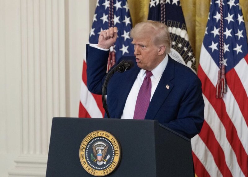 도널드 트럼프 미국 대통령. 사진: 신화통신