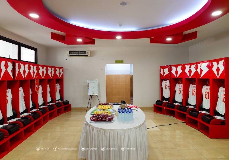 Phong thay do cua U23 Viet Nam. Anh: VFF