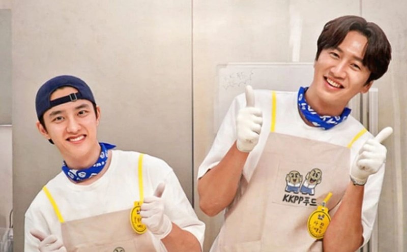 D.O. and Lee Kwang Soo are close friends. Photo: tvN Producer