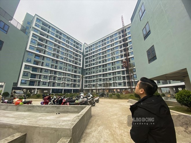 Gia nhieu can ho chung cu vung ven Ha Noi dang o muc cao. Anh: Phan Anh 