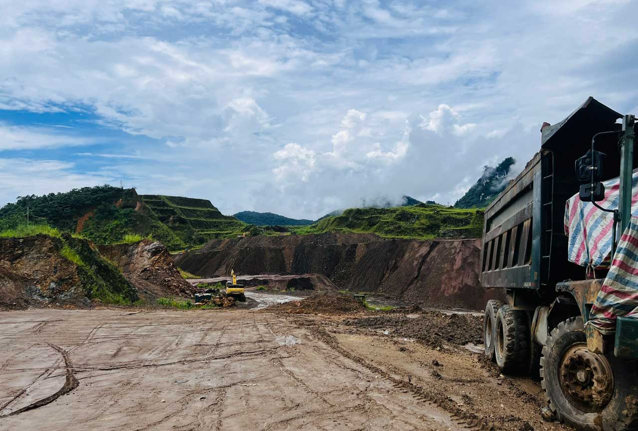 Khai truong cua Cong ty Apatit Tam Dinh tai Lao Cai. Anh: Duy Tung.