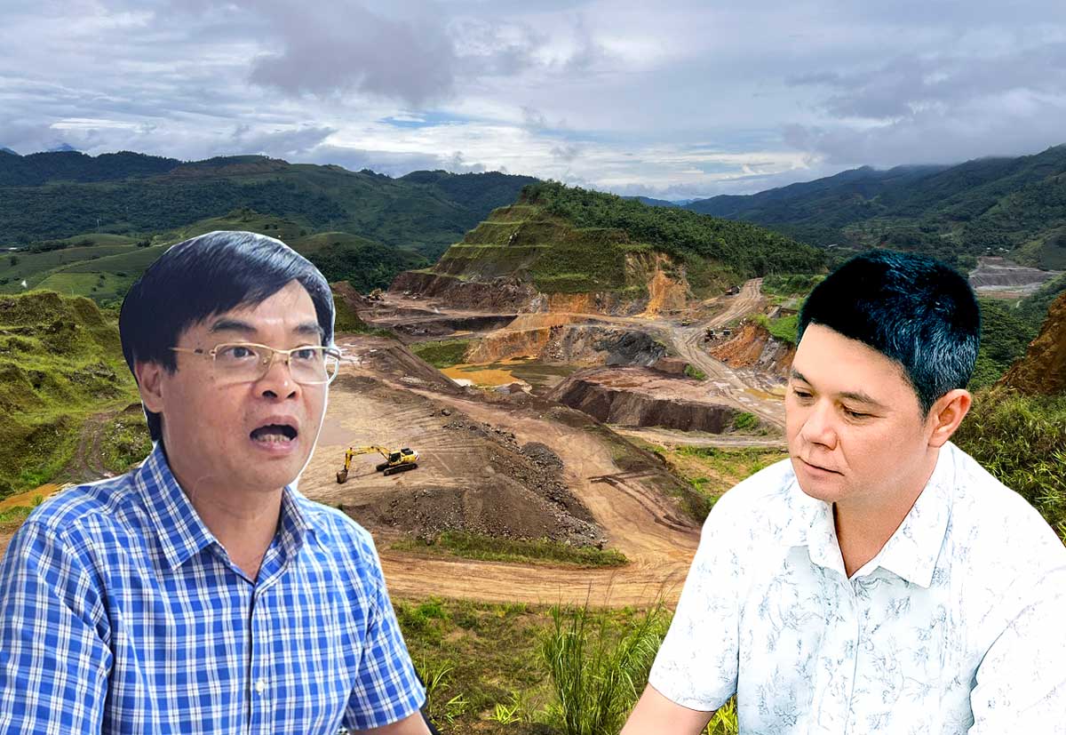 Vu Cuong氏（左）とPham Van Luong。グラフィック：ロングnguyen.