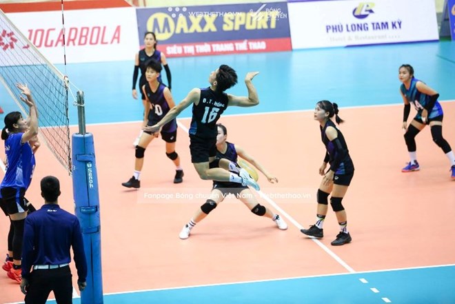 Thai Nguyen meets Dak Lak at the 2025 National U23 Volleyball Tournament. Photo: Vietnam Volleyball