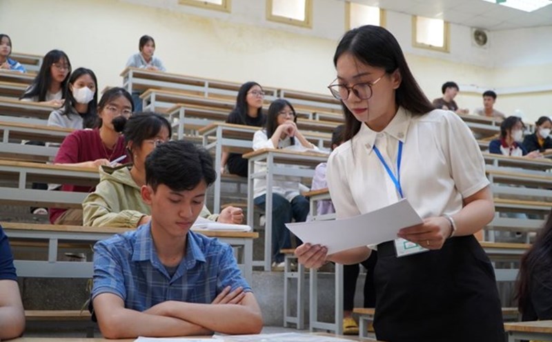 The Pedagogical admission score is always high. Photo: Anh Duc