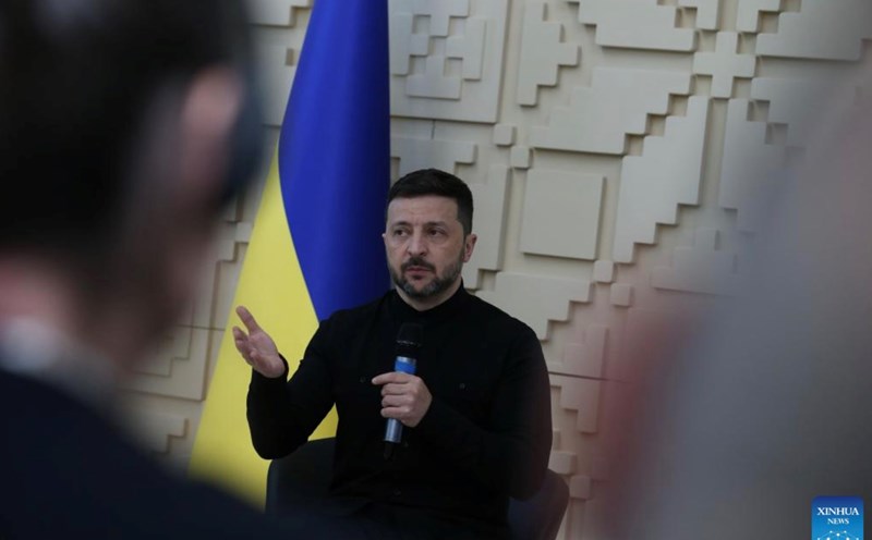 Ukrainian President Volodymyr Zelensky. Photo: Xinhua
