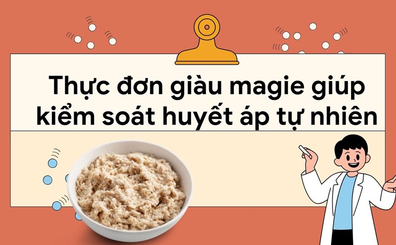 Magnesium helps stabilize blood pressure and reduce the risk of cardiovascular disease. Graphic photo: Nguyen Ly