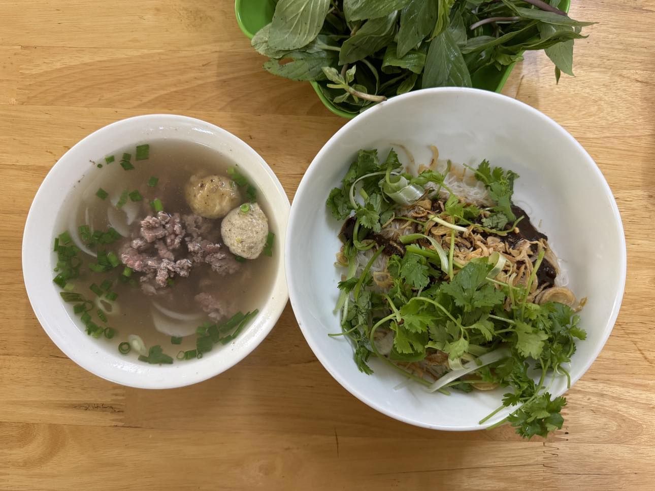 Mon pho hai to tru danh o Gia Lai. Anh: Linh Boo