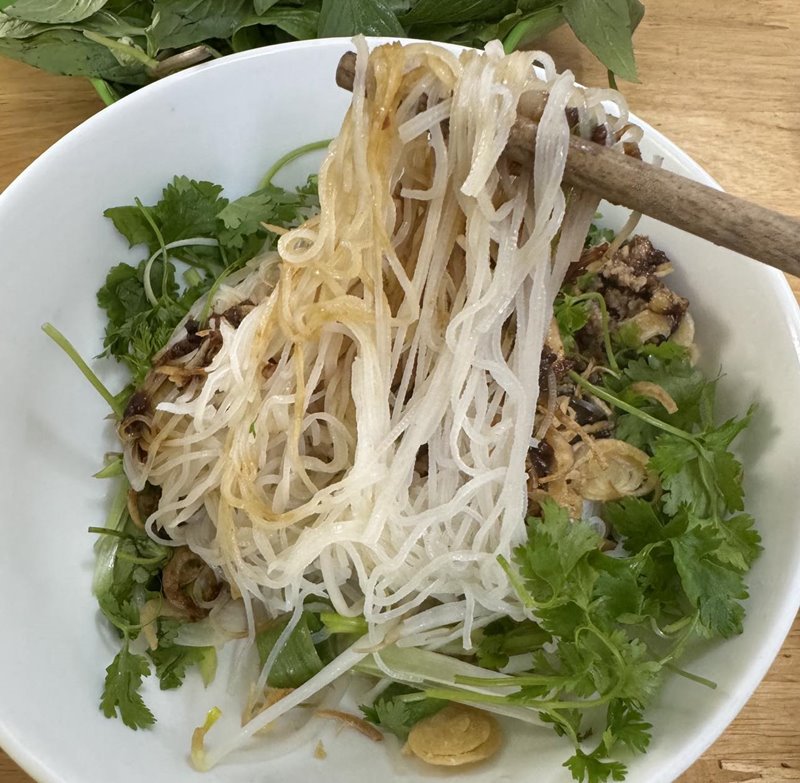 Soi banh pho co vi deo dai, lam tu bot gao. Anh: Linh Boo