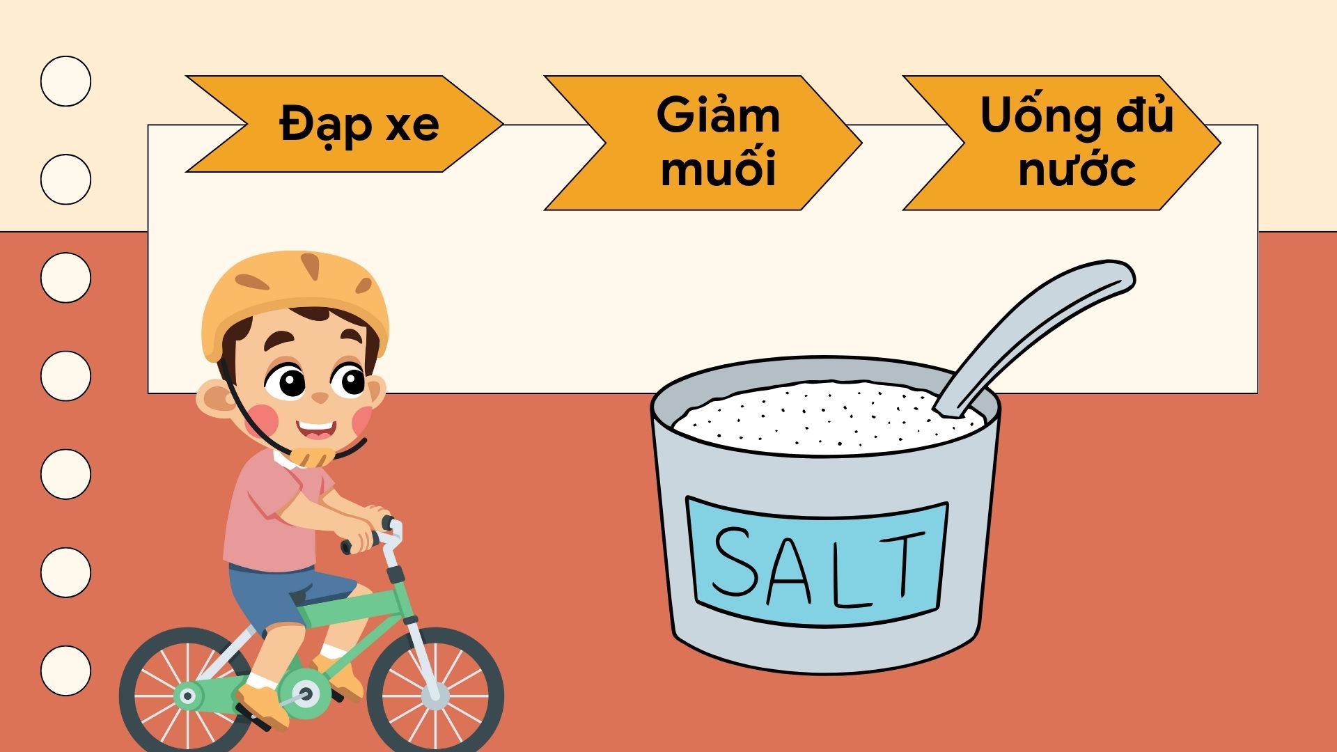 Cycling every day helps control blood pressure effectively. Graphic photo: Huong Son