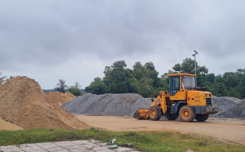 Da Nang ensures the supply of construction rock and soil after the merger. Photo: Nguyen Hoang