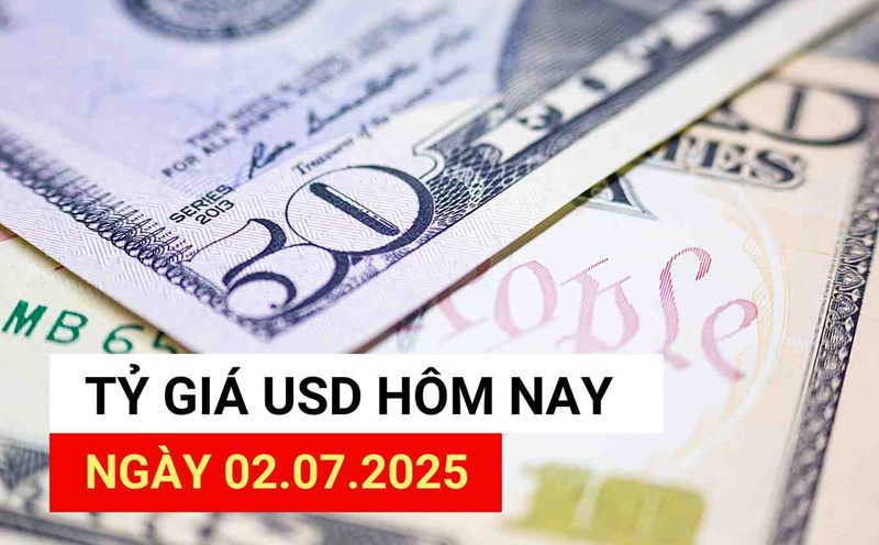 USD exchange rate today 2.7.2025.