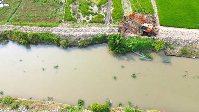 Le projet Chau Doc - Can Tho - Soc Trang Expressway. Photo: Ta Quang
