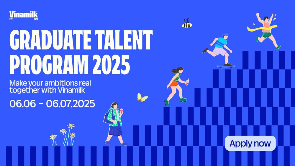 Thông tin tuyển dụng Vinamilk Graduate Talent Program trên fanpage của doanh nghiệp được nhiều bạn trẻ quan tâm. Ảnh: Vinamilk 