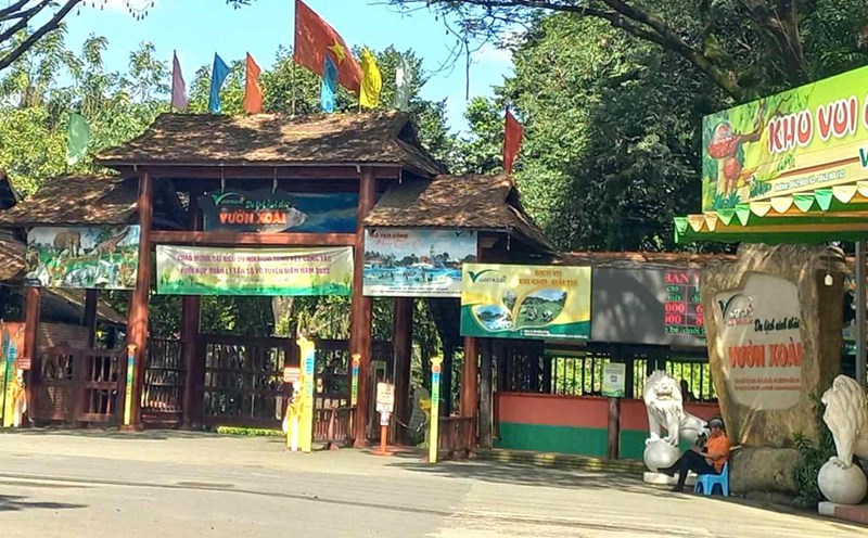 Vuon Xoai Eco-tourism Area in Dong Nai Province. Documentary photo: HAC