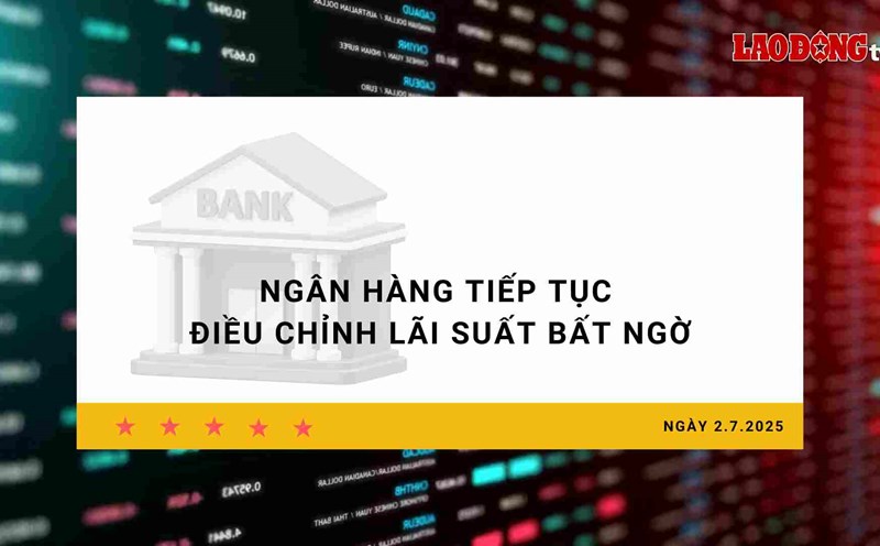 Interest rate 2.7: Banks continue to adjust interest rates unexpectedly