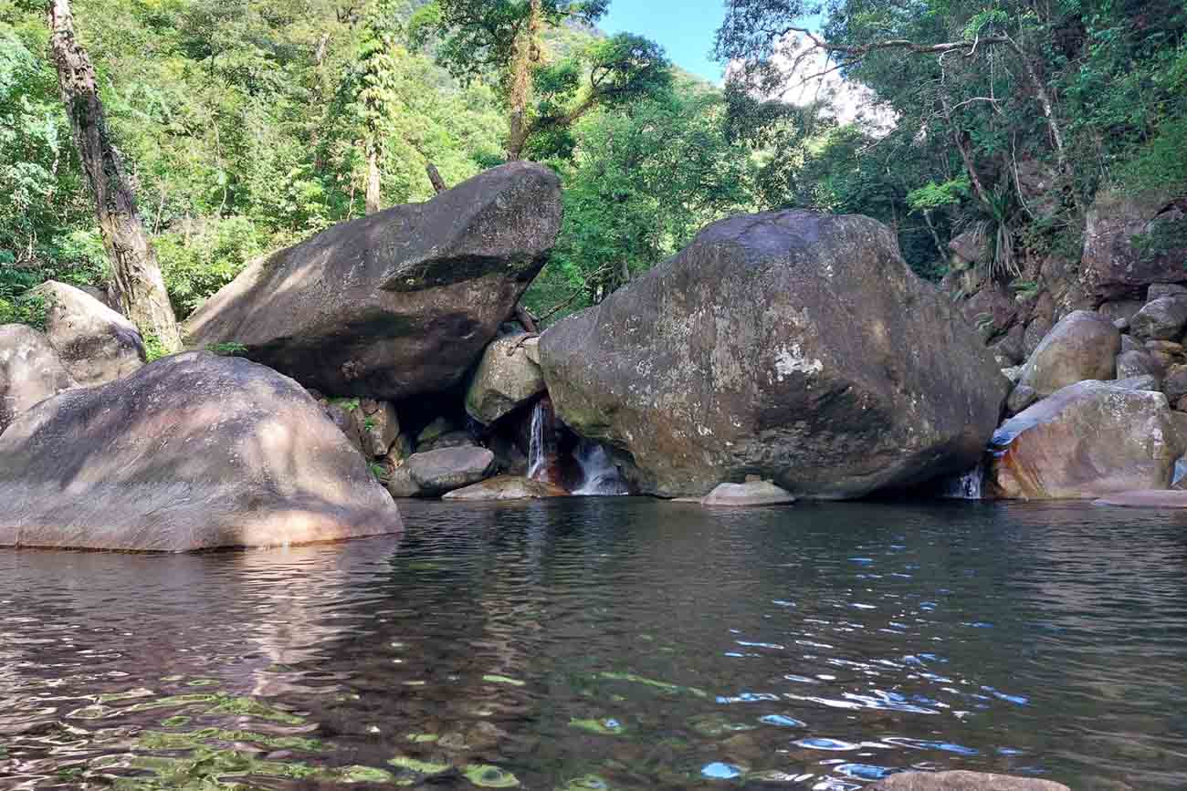 Suoi mat trong o Vuon Quoc gia Vu Quang. Anh: Tran Tuan.