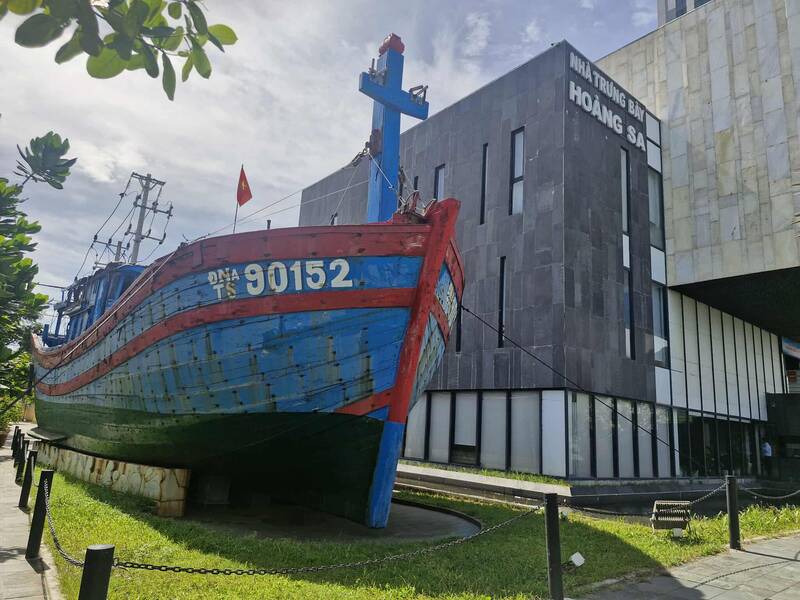 Le comite populaire de Hoang SA Special Zone a son siege social a Hoang SA Exhibition House (Son Tra Ward, Da Nang). Photo: Thu Giang