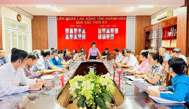 Khánh Hòa kiện toàn tổ chức, thành lập 11 công đoàn phường