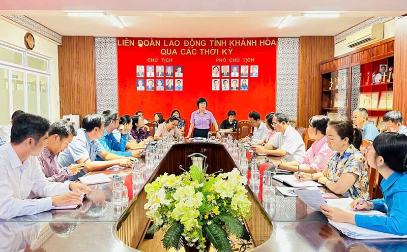 After completing the merger, Khanh Hoa established ward unions. Photo: Phuong Linh