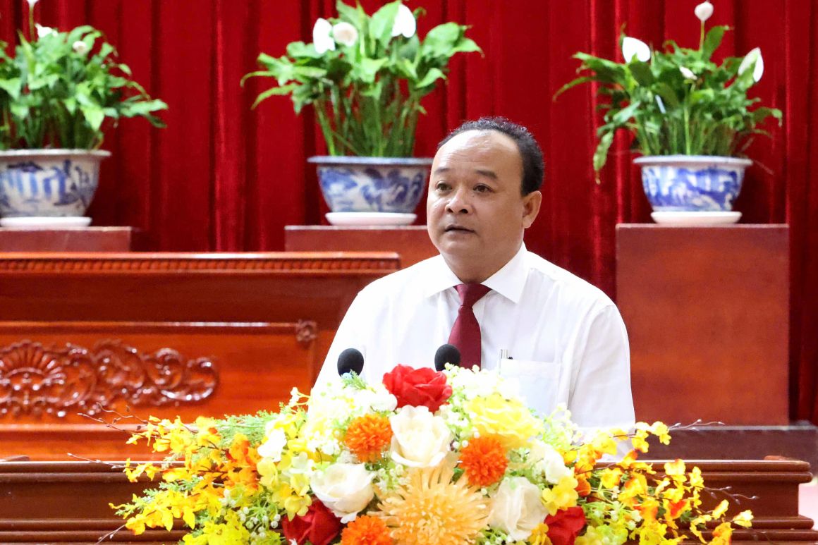Ong Nguyen Ngoc Tam - Tong Bien tap Bao va Phat thanh, truyen hinh Can Tho. Anh: Ta Quang
