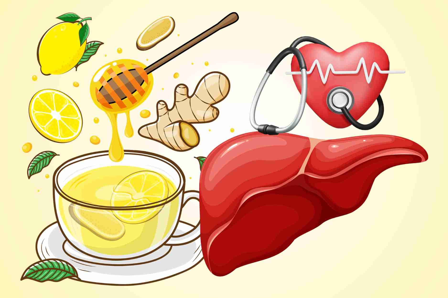 Start your day with black ginger tea to improve your liver to cardiovascular health