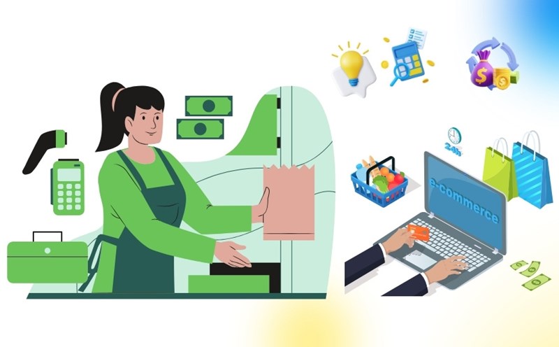 Tax advice is easy to understand: When to issue electronic invoices if people buy in short supply or buy willingly. Graphics: Thanh Binh