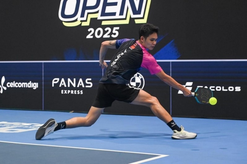 찐 린 지앙 선수는 최근 말레이시아에서 열린 PPA 투어 아시아 시스템 토너먼트에서 우승했습니다. 사진: PPA 투어