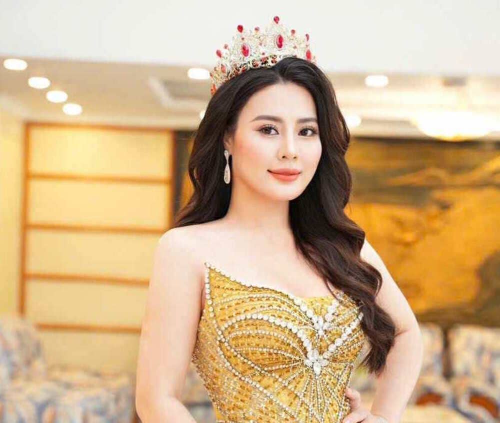 미스 Phan Kim Oanh은 뛰어난 미모와 재능으로 높은 평가를 받고 있습니다. 사진: 제공된 인물