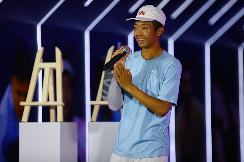 피클볼 선수 Quang Duong. 사진: Dinh Thao