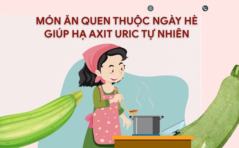 Pumpkin is a food that helps increase uric acid excretion. Graphic photo: Huong Son