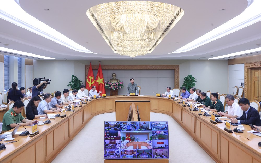 Toan canh cuoc hop. Anh: VGP
