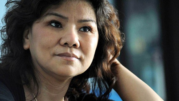 NSND Thanh Hoa tran tro voi cac bo mon nghe thuat bieu dien truyen thong cua dan toc. Anh: Nhan vat cung cap
